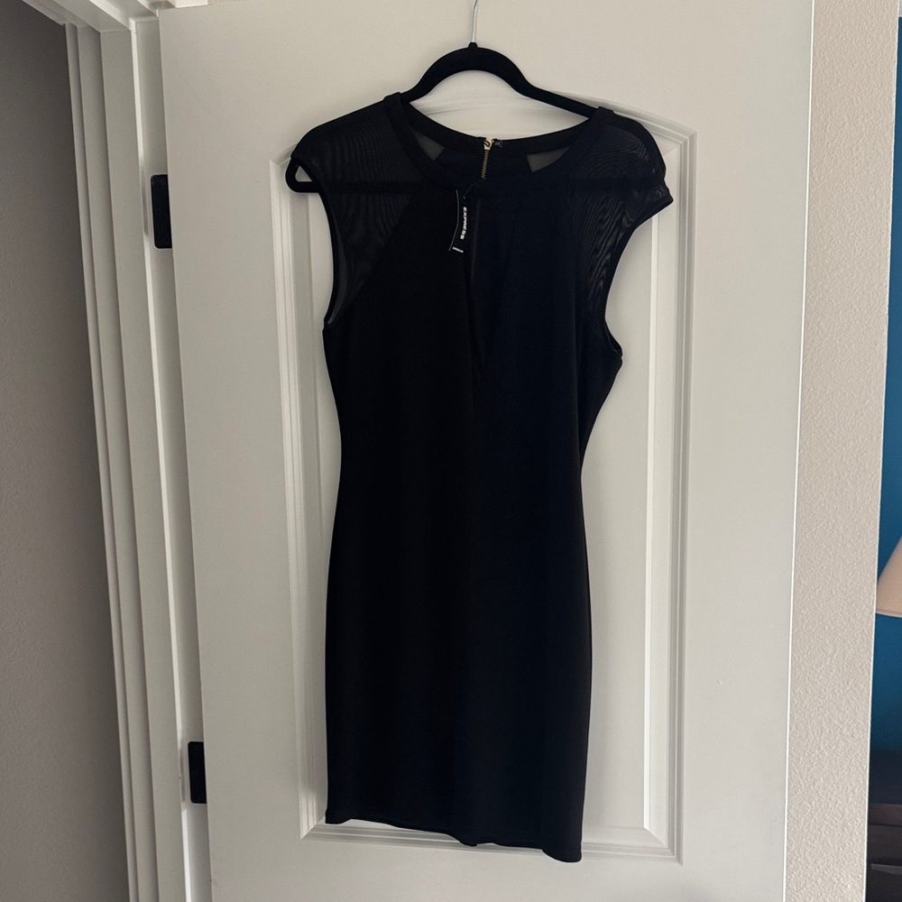 Elegant Black Sleeveless Dress